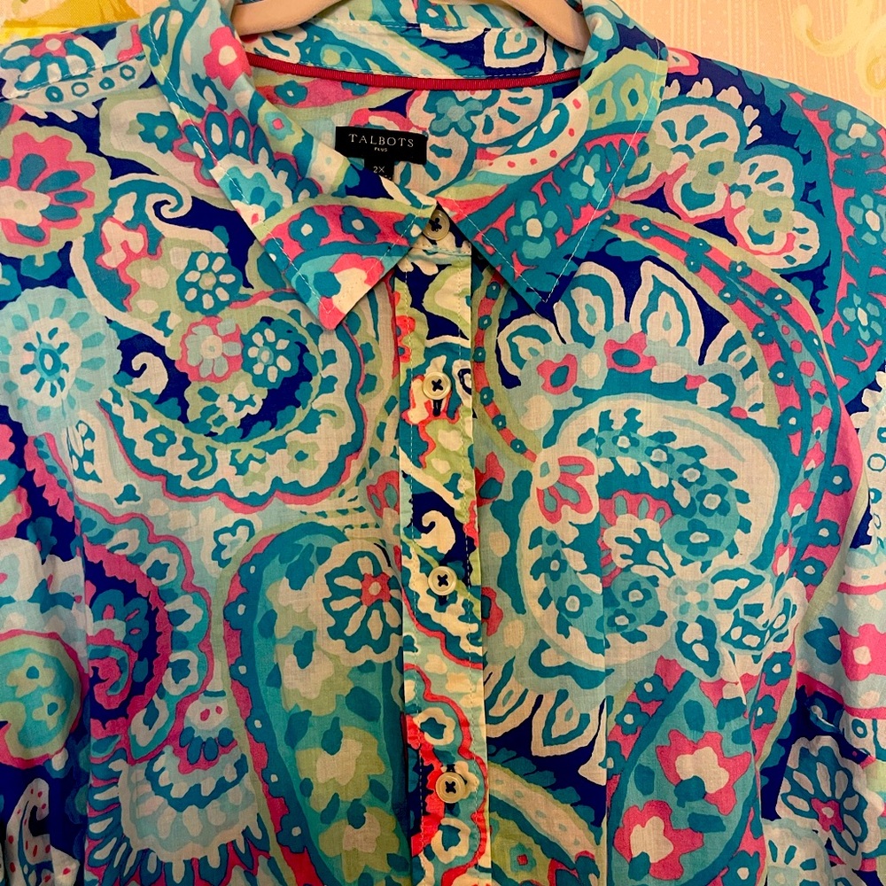 Talbots Classic Cotton shirt - Picture 4 of 8